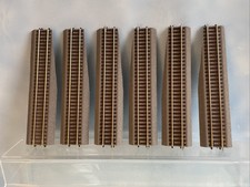 Roco-Line m. Bettung  Gerade G1 ,# 42510 , Vorbereitet Für Weichen Anschluss