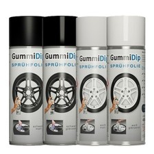 Gummi Dip Sprühfolie Felgenfolie Flüssiggummi Spray 400 ml