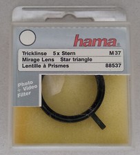 Tricklinse 5x Stern für Objektive Ø 37mm Hama 88537