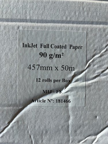 Rolle inkjet plotterpapier - 1, inkjet-plotterpapier