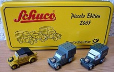 Schuco Piccolo 006723 3er-Set "Deutsche Post" Edition 2003