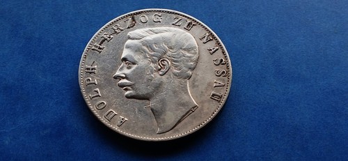 Nassau vereinstaler 1860 - nassau,