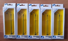 Spur H0 VIESSMANN 6384 5X Bahnbetriebsleuchten Unbenutzt in OVP