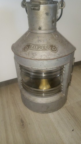 Antike schiffs lampe - schiffs,