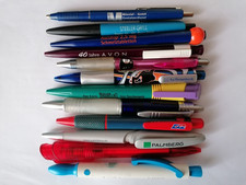 12 Kugelschreiber  gemischt Werbeaufdruck