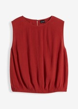 Crinkle-Top Gr. 38 Karminrot