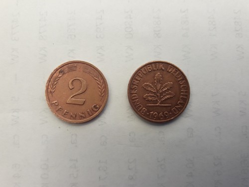 Pfennig münze 1969 - münze ,