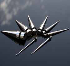 8er SET Dehnungsstab Stahl EXPANDER Ohr 1,6-10 mm YWHY171