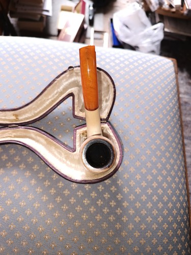 Antike meerschaum pfeife - pfeife, im