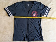 Cleveland Indians Original MLB Damen Bluse/Leichtes Jersey Size:L Baseball