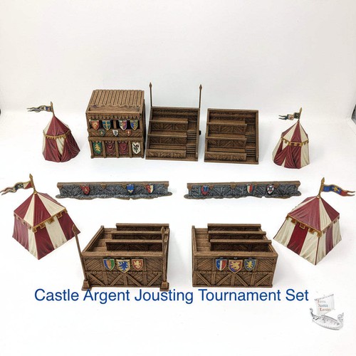 Castle argent turnier set mit - turnier,