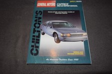 Reparaturanleitung Reparaturhandbuch Chevrolet Caprice 1990 bis 1993 unbenutzt