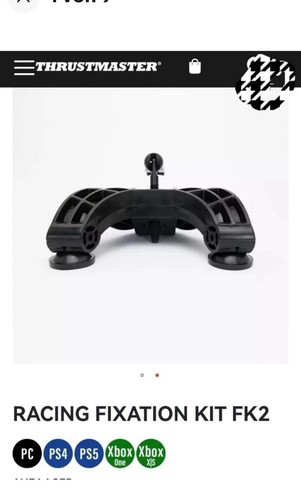 Thrustmaster fixation bolzen - fixation, +bolzen