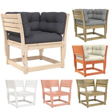 Gartensofa mit Armlehnen