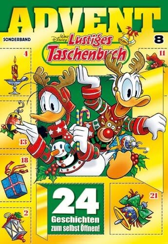 Lustiges taschenbuch advent - taschenbuch,