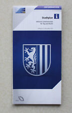 Stadtplan mit Liniennetzplan Leipzig LVB Straßenbahn, Bus gültig ab 15.12.2013