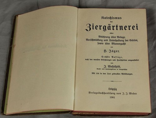 Buch ziergärtnerei über - ziergärtnerei,