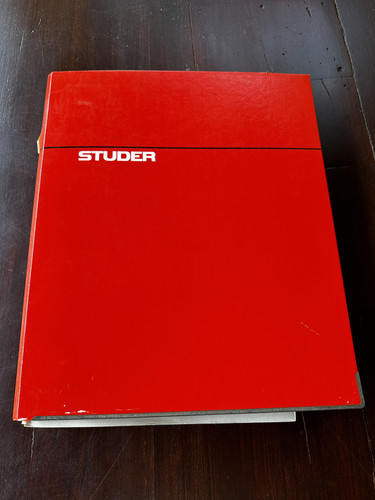 Studer a820 mch betriebs und - studer,