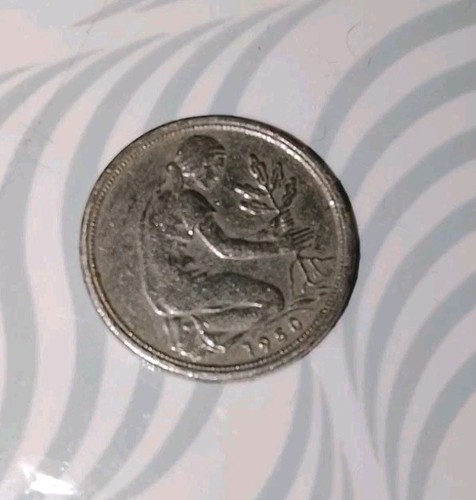 Pfennig brd münze 1950 g - 50,