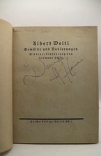 Albert Welti Signed By Hermann
