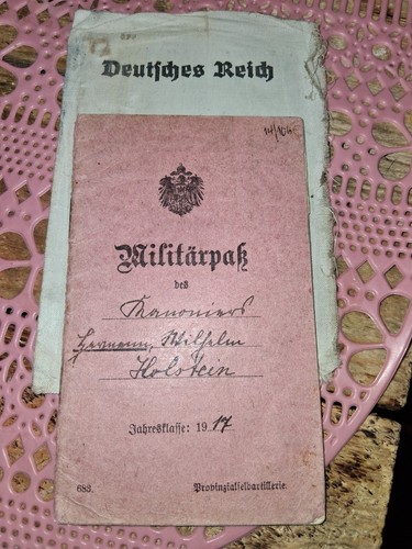 Nachlass 1wk 2wk militärpaß - 1wk,