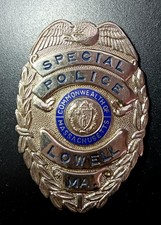 S/G15 Historisches US-Polizeiabzeichen- LOWELL  SPECIAL  POLICE