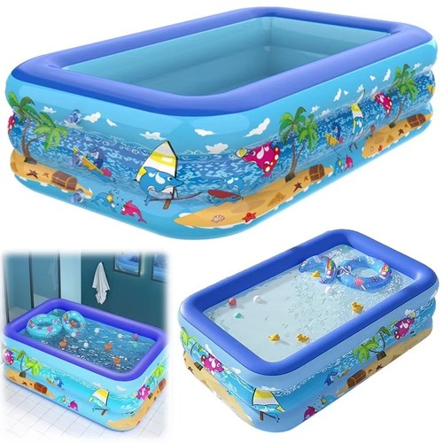 Aufblasbares kinder schwimmbad - kinder,