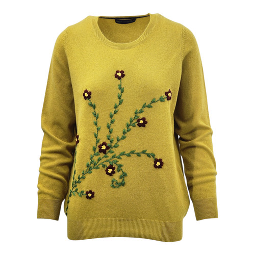 Handbestickter damenpullover - handbestickter,