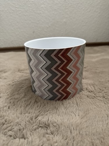 Blumentopf bunt gemustert 14cm - blumentopf,