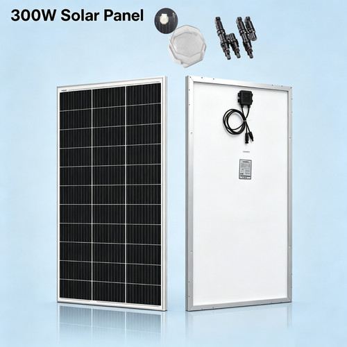 12v 300w solarpanel typ mono - 300w,