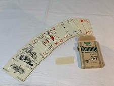 Altes Romme Spielkarten Spiel