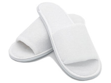 10 Paar Gästehausschuhe Frottierslipper Hotelslipper Einwegslipper