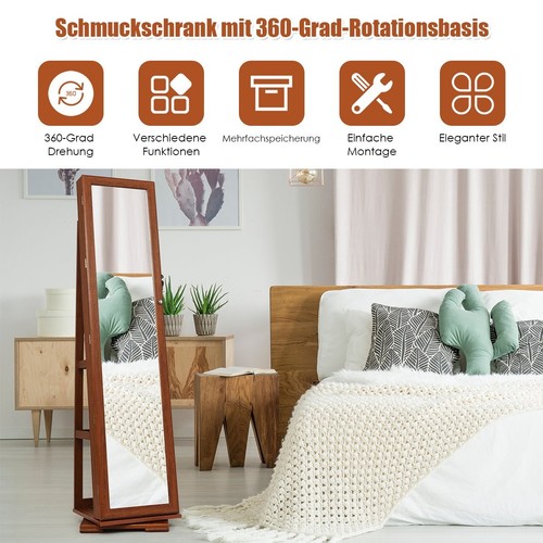Northio schmuckschrank spiegel - northio,
