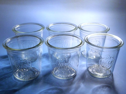 Vintage weck gläser set - weck, gläser-set
