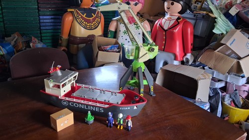 Playmobil 4470 hafenkran - hafenkran, &