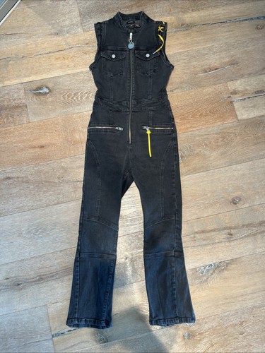 Diesel denim overall schwarz - denim,