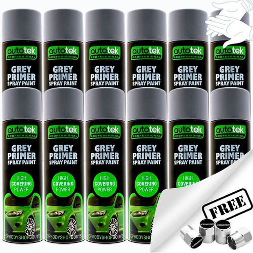 12x autotek grau - 12x, grundierung