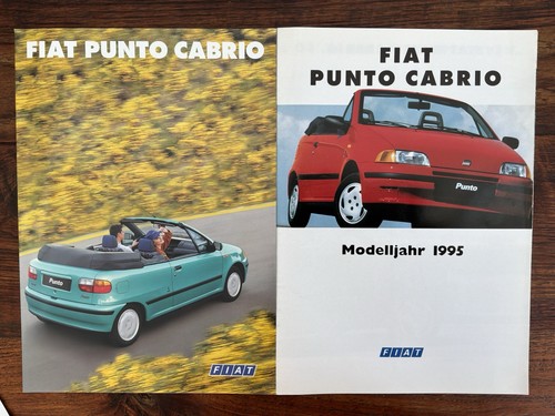 Prospekt fiat punto cabrio - 2x,