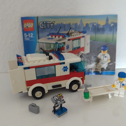 Lego city 7890 - city, krankenwagen