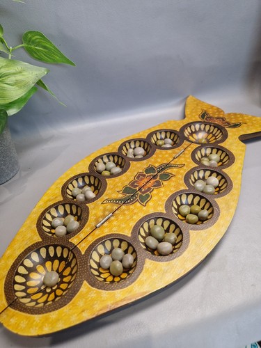 Vintage mancala afrikanisches - vintage,