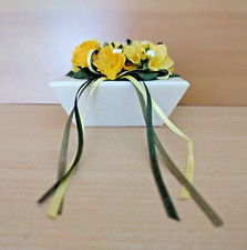 1 Kerzenhalter Naturstein, Erzgebirge Tischschmuck