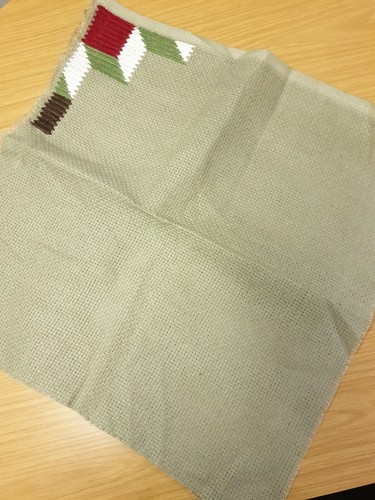 Handarbeit halber kreuzstich - halber,