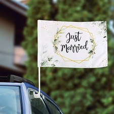 Stücke autofahne hochzeit - 2,