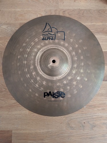 Paiste alpha 16inch thin crash - paiste,