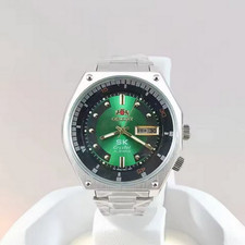 Japanische Uhr Orient SK Sea King Crystal KD King Diver grünes Zifferblatt NEU