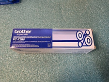 Brother PC-72RF 2x Thermo-Druckfolie Schwarz für Fax T96 T102 T104 T106 Inkf#2