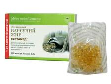 Dachsfett Sustamed Dachs Fett Murmeltierfett Badger fat 120 Gelatinekapseln