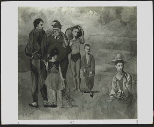 Familie der saltimbanques von - familie,