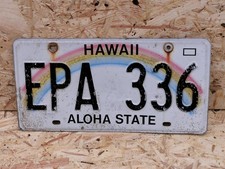 NUMMERNSCHILD USA  HAWAII -