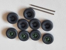 Lot 1024 Konvolut 9 Räder 12mm auch Trilex  von Wiking in 1:87 aus Sammlung
